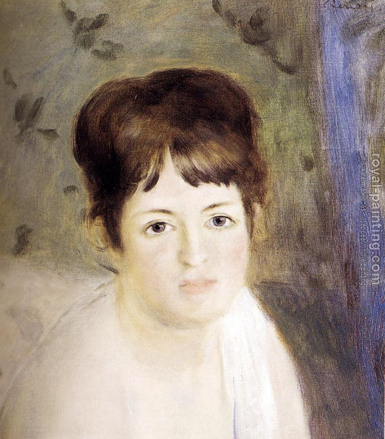 Pierre Auguste Renoir : Head of a Woman